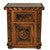 Texas Star Cowhide Night Stand