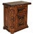 Texas Star Cowhide Night Stand