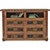 Texas Star Cowhide TV Stand