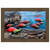The Last Run Fishing Bear Framed Print