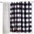 Timber Black & White Plaid Throw