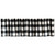 Timber Black & White Plaid Valance