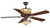 Timberland Ceiling Fan with Inverted Light