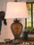 Tooled Leather Old West Lamp