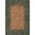 Tooled Turquoise Rug - 8 x 11
