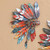 Tribal Headdress Metal Wall Art - Small