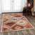 Tribal Moose & Bear Rug - 8 x 10