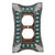 Tribal Turquoise Outlet Cover