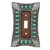 Tribal Turquoise Single Switch Cover