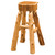 Cedar Slab Log Counterstool - 24 Inch