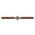 Turquoise Stone 6 Hook Coat Rack