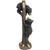 Two Black Bears Climbing Sculpture - Large