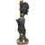 Two Black Bears Climbing Sculpture - Large