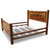 Bear Paw Barnwood Bed w/Bear Carvings - Cal King