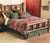 Blue Spruce Log Bear Bed - Twin