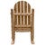 Unfinished Voyageur Adirondack Rocking Chair