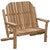 Unfinished Voyageur Two-Person Adirondack Chair