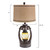 Vintage Lantern Table Lamp