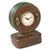 Vintage Wooden Look Fly Reel Clock