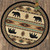 Wampum Bears Rug - 8 Ft. Round
