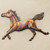 War Horse Metal Wall Art - Left Facing