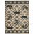 Wasatch Ivory & Blue Rug - 5 x 8