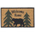 Welcome Home Black Bear Doormat