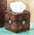 Western Tooled Leather Tissue Box