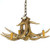 Whitetail Deer 3 Antler Cascade Chandelier