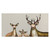 Whitetail Family Cream Canvas Art