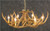 Whitetail 9 Antler Chandelier - SALE
