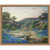Wildflower Riverbank Framed Canvas
