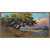 Wildflower Sunset Framed Canvas