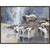 Winter Coat Framed Canvas