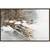 Winter Wolves Framed Canvas