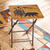 Wood Bear Folding Side/Tray Table