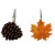 Woodland Forest Shower Curtain Hooks - Set of 12
