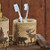 Woodland Moose & Bear Toothbrush Holder