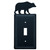 Wrought Iron Bear Single Switch Cover Wrought Iron Bear Single Switch Cover