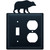 Wrought Iron Bear Switch & Outlet Cover