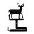 Wrought Iron Deer Arm Toilet Tissue Holder