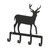 Wrought Iron Deer Key Rack