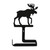 Wrought Iron Moose Arm Toilet Tissue Holder