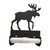 Wrought Iron Moose Toilet Tissue Holder