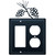 Wrought Iron Pinecone GFI & Outlet Cover