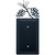 Wrought Iron Pinecone Single Electrical Cover