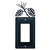 Wrought Iron Pinecone Single GFI Cover