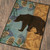 Yellowstone Park I Bear Rug - 8 x 11