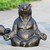 Zen Yoga Bear Garden Sculpture