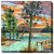 Lakeside Sunset Outdoor Wall Art